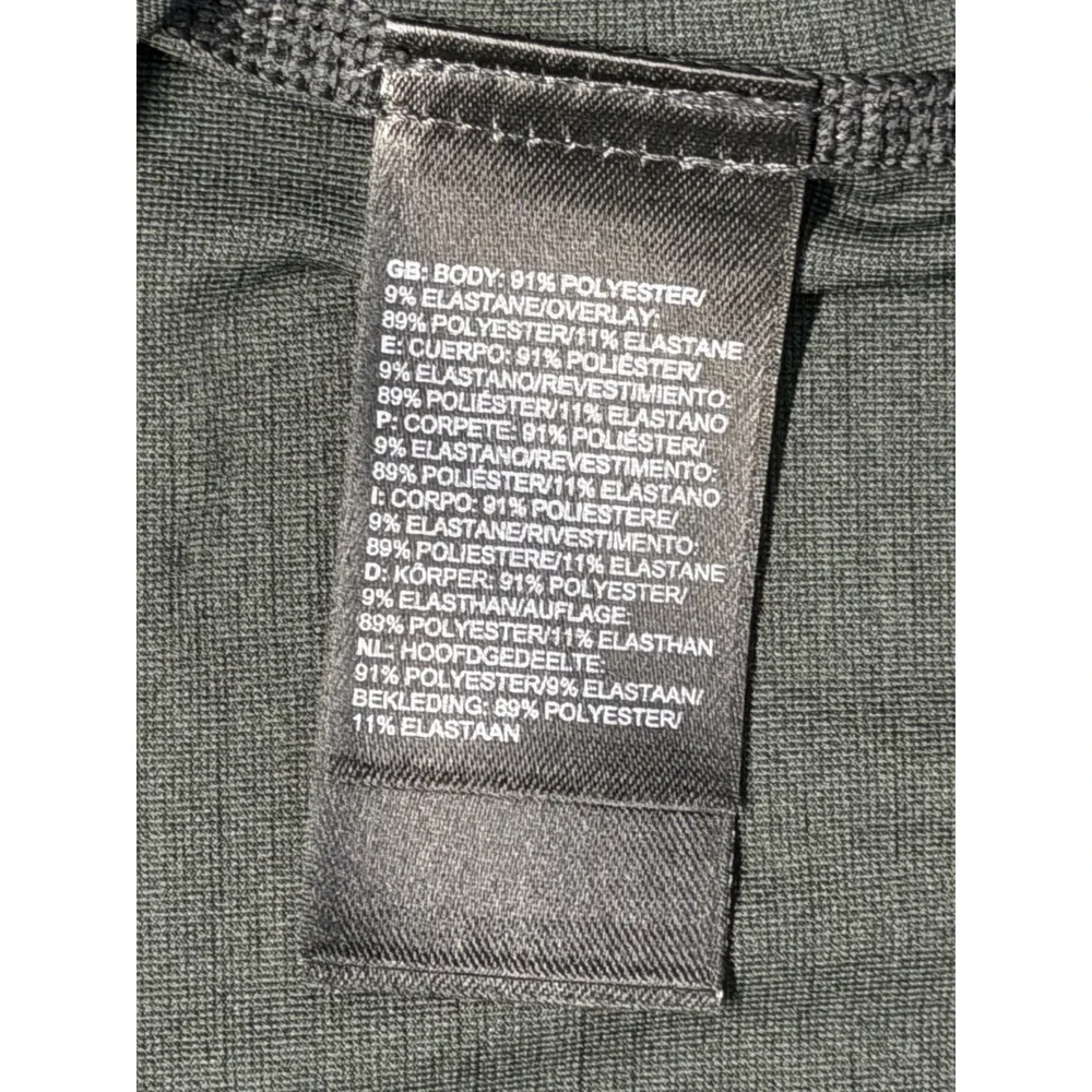 The North Face Men's XL Black ¼ Zip Pullover Shirt Gray Performance FlashDry